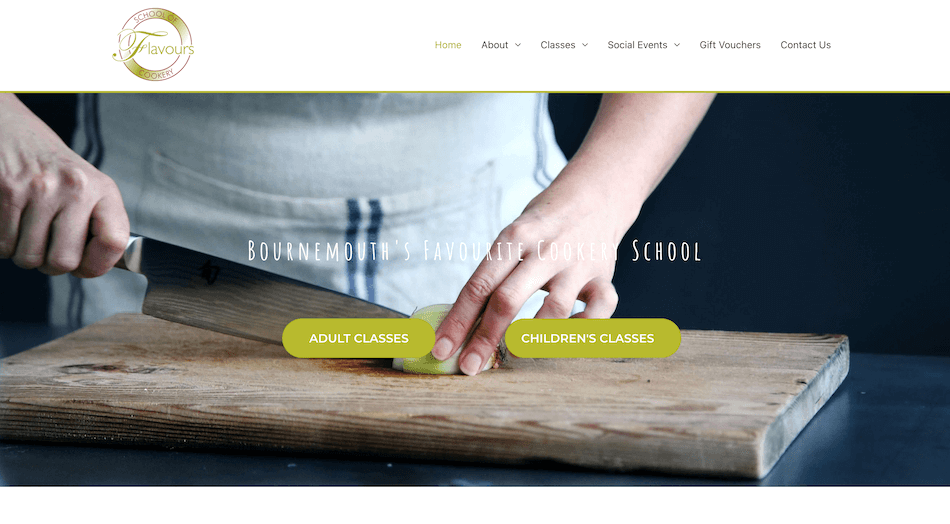 Beautiful Cookery website
